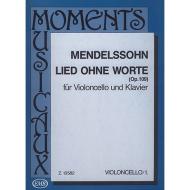 Mendelssohn Bartholdy, F.: Lied ohne Worte Op. 109 D-Dur 