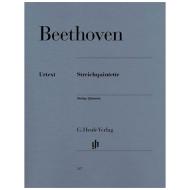 Beethoven, L. v.: Streichquintette Op. 4, 29, 104, 137 