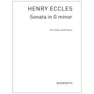 Eccles, H.: Violoncellosonate g-Moll 