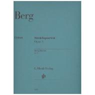 Berg, A.: String Quartet Op. 3 