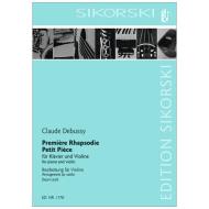 Debussy, C.: Premiere Rhapsodie und Petit Pièce 