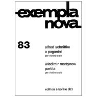 Schnittke, A.: A Paganini / Martynow, W.: Partita 