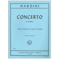 Nardini, P.: Violinkonzert e-Moll 