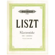 Liszt, F.: 12 leichte bis mittelschwere Klavierstücke 