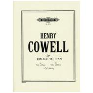 Cowell, H.: Homage to Iran 