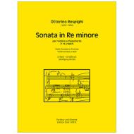Respighi, O.: Sonata in Re minore o.op. (P 15; 1897) 