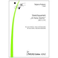 Prelévic, T.: Streichquartett »Mors certa, hora incerta« (2011/2016) 