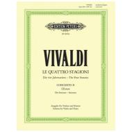 Vivaldi, A.: Violinkonzert Op. 8/2 RV 315 g-Moll »Der Sommer« 