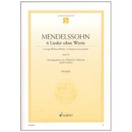 Mendelssohn Bartholdy, F.: 6 Lieder ohne Worte Op. 85 