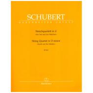 Schubert, F.: Streichquartett d-Moll D810 