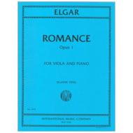 Elgar, E.: Romance Op. 1 