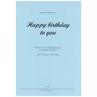 Pfrommer, H.: Trio »Happy birthday to you« 
