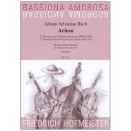 Bach, J.S.: Arioso, 2. Satz aus dem Cembalo-Konzert BWV 1056 