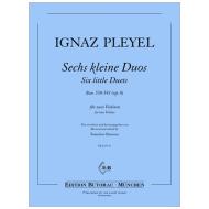 Pleyel, I.: Sechs kleine Duos Op. 8 