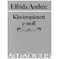 Andrée, E.: Klavierquintett e-Moll 