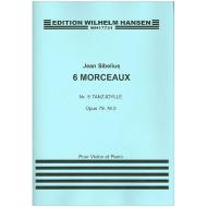 Sibelius, J.: Aus »6 Morceaux« Nr. 5 Tanz-Idylle Op. 79/5 (1917) 