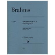 Brahms, J.: Streichsextett Nr. 1 Op. 18 B-Dur 