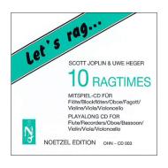 Joplin, S.: Let's rag – Begleit-CD 
