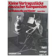 Kleine Vortragsstücke russischer Komponisten Band 1 