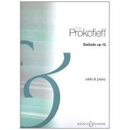 Prokofjew, S.: Ballade Op. 15 (1912) 