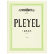 Pleyel, I.J.: 6 kleine Duos Band 2 Op.24 