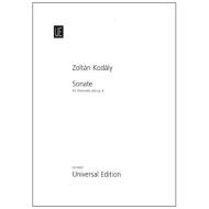 Kodály, Z.: Violoncellosonate Op. 8 
