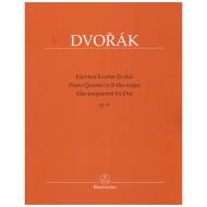 Dvořák, A.: Klavierquartett Op. 87 Es-Dur 