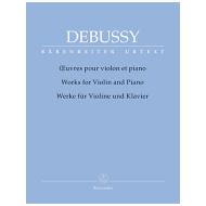 Debussy, C.: Werke für Violine und Klavier 