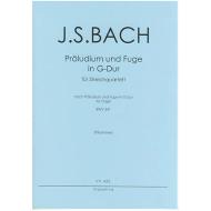Bach, J. S.: Präludium und Fuge G-Dur nach BWV 541 