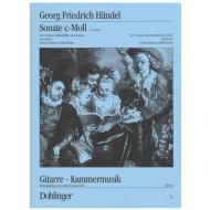 Händel, G. F.: Sonata c-moll Op. 2/1 