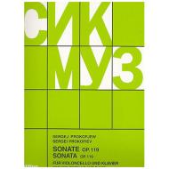 Prokofieff, S.: Sonate Nr. 1 Op. 119 
