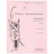 Tschaikowsky, P. I.: Variationen über ein Rokoko-Thema Op. 33 