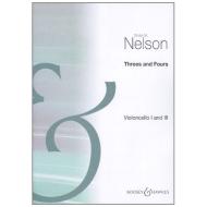 Nelson, S. M.: Threes and Fours – Cello I und III 
