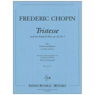 Chopin, F.: Tristesse nach der Etüde E-Dur Op. 10 Nr. 3 