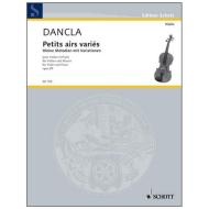 Dancla, J. B. Ch.: Petits airs variés sur des thèmes favoris Op. 89 