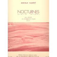 Martinu, B.: Nocturnes, 4 études 