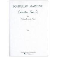 Martinu, B.: Violoncellosonate Nr. 2 
