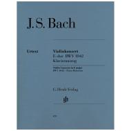 Bach, J. S.: Violinkonzert BWV 1042 E-Dur 