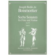 Boismortier, J. B. d.: 6 Sonaten Op. 51 Band 1 (Nr.1-3) 