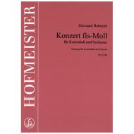 Bottesini, G.: Kontrabasskonzert fis-Moll 