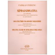 Farkas, F.: Kontrabasssonatine über ungarische Volkslieder 