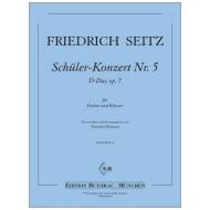 Seitz, F.: Schülerkonzert Nr. 5 Op. 7 D-Dur 
