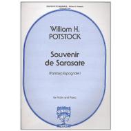 Potstock, W. H.: Souvenir de Sarasate – Fantasia espagnole Op. 15 