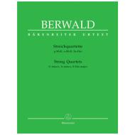 Berwald, F.: Streichquartette 