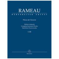 Rameau, J.: Sämtliche Clavierwerke Band I-III 