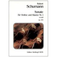 Schumann, R.: Violinsonate Op. 105  a-Moll 