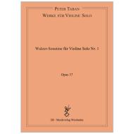 Taban, P.: Walzer-Sonatine Nr. 1 Op. 17 