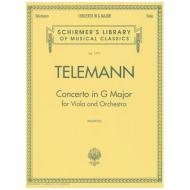 Telemann, G. Ph.: Violakonzert G major 