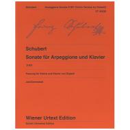 Schubert, F.: Violinsonate D 821 a-Moll »Arpeggione« 
