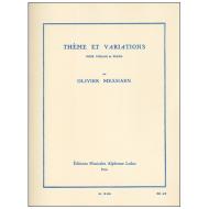 Messiaen, O.: Thèmes et variations 